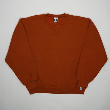 Vintage 90s Orange Russell Athletic Crewneck (L) | Rebalance Vintage.