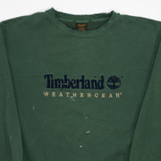 Vintage Rugged Green Timberland Weather Gear Crewneck (L)