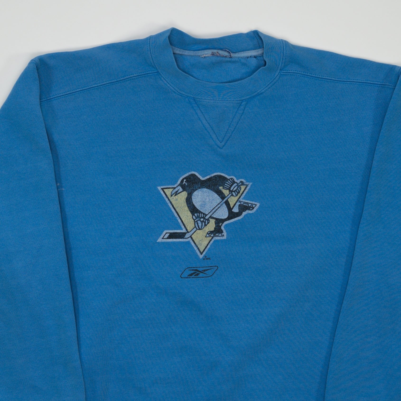 Vintage Blue Penguins x Reebok Crewneck (M/L)