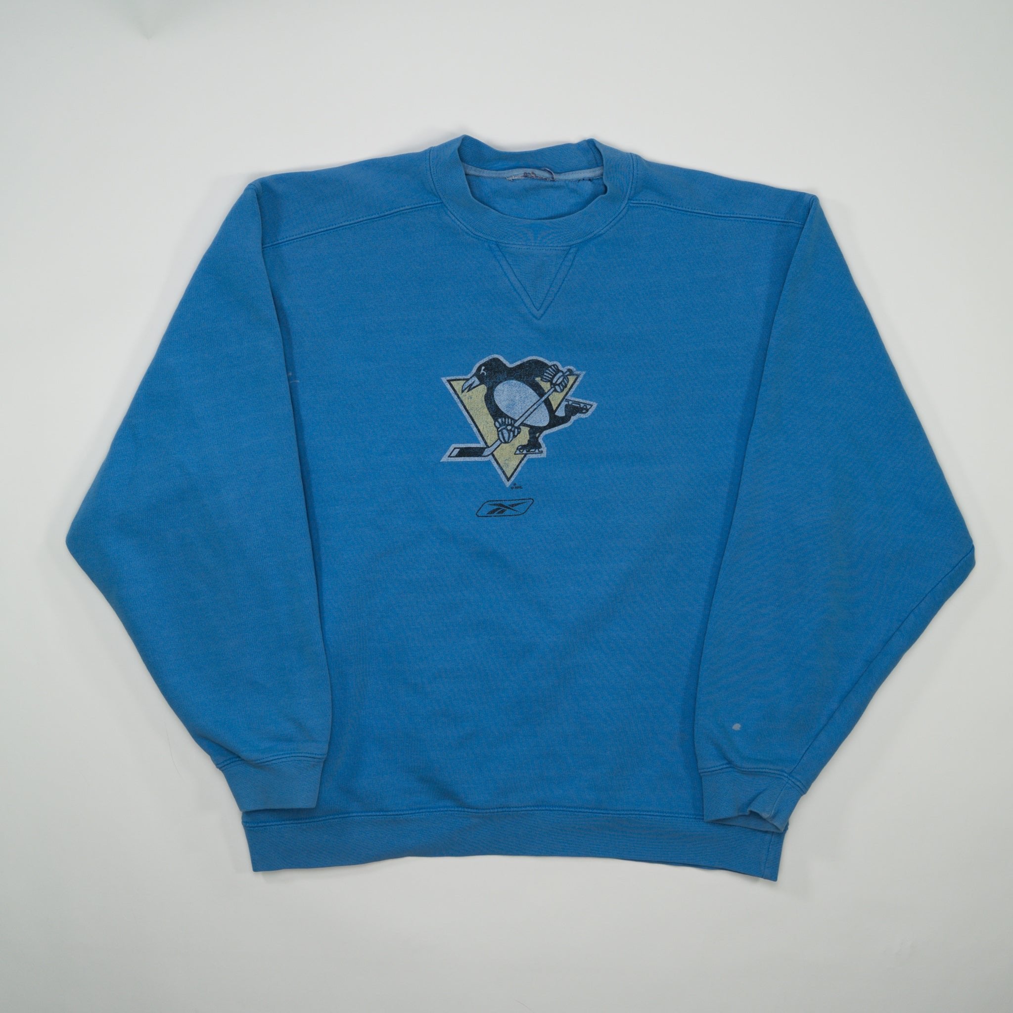 Vintage Blue Penguins x Reebok Crewneck (M/L)