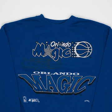 Vintage 90s Blue Orlando Magic NBA Crewneck (M) | Rebalance Vintage.