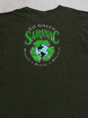 Vintage Green 'Go Green' Saranac Tee (M)