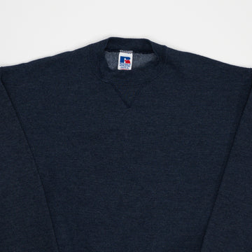 Vintage Washed Dark Blue Russell Athletic Crewneck (S) | Rebalance Vintage.