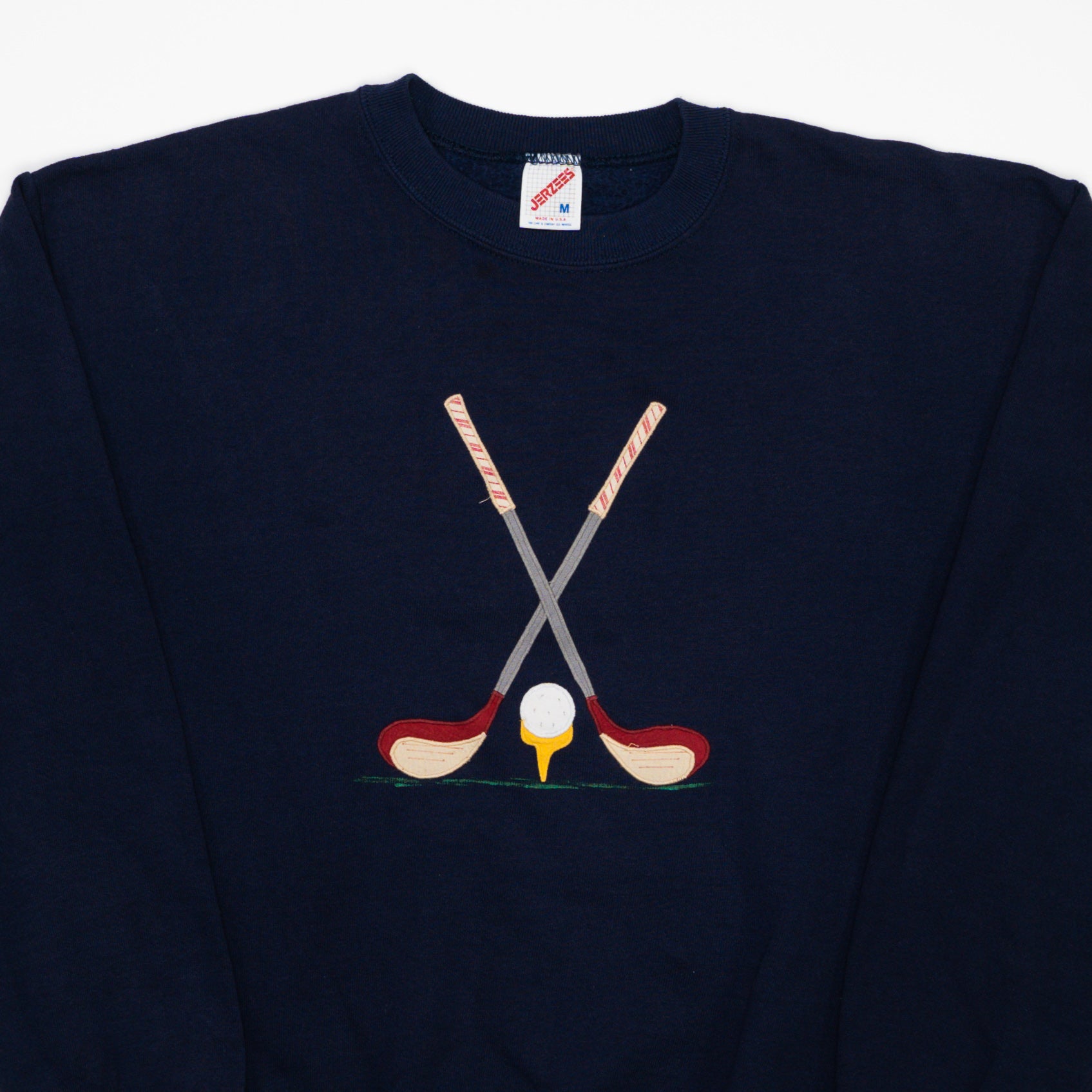 Vintage 80s Blue Golf x Jerzee Crewneck (M)