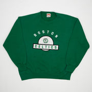 Vintage 90s Green Boston Celtics Crewneck (M)