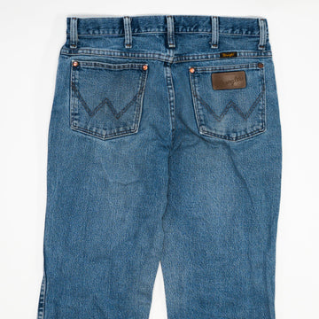 Vintage 80s Blue Wrangler Jeans (31 x 32) | Rebalance Vintage.