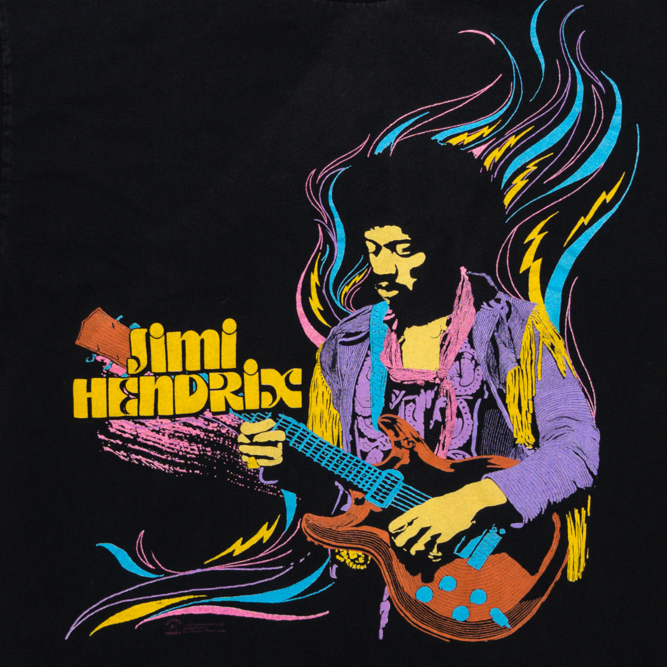 Vintage '07 Jimi Hendrix Tee (M) | Rebalance Vintage.