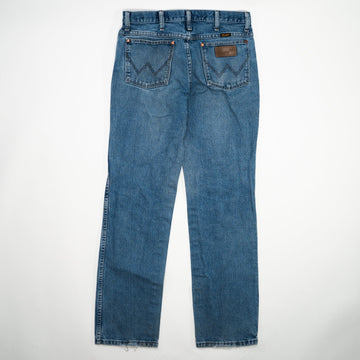 Vintage 80s Blue Wrangler Jeans (31 x 32) | Rebalance Vintage.