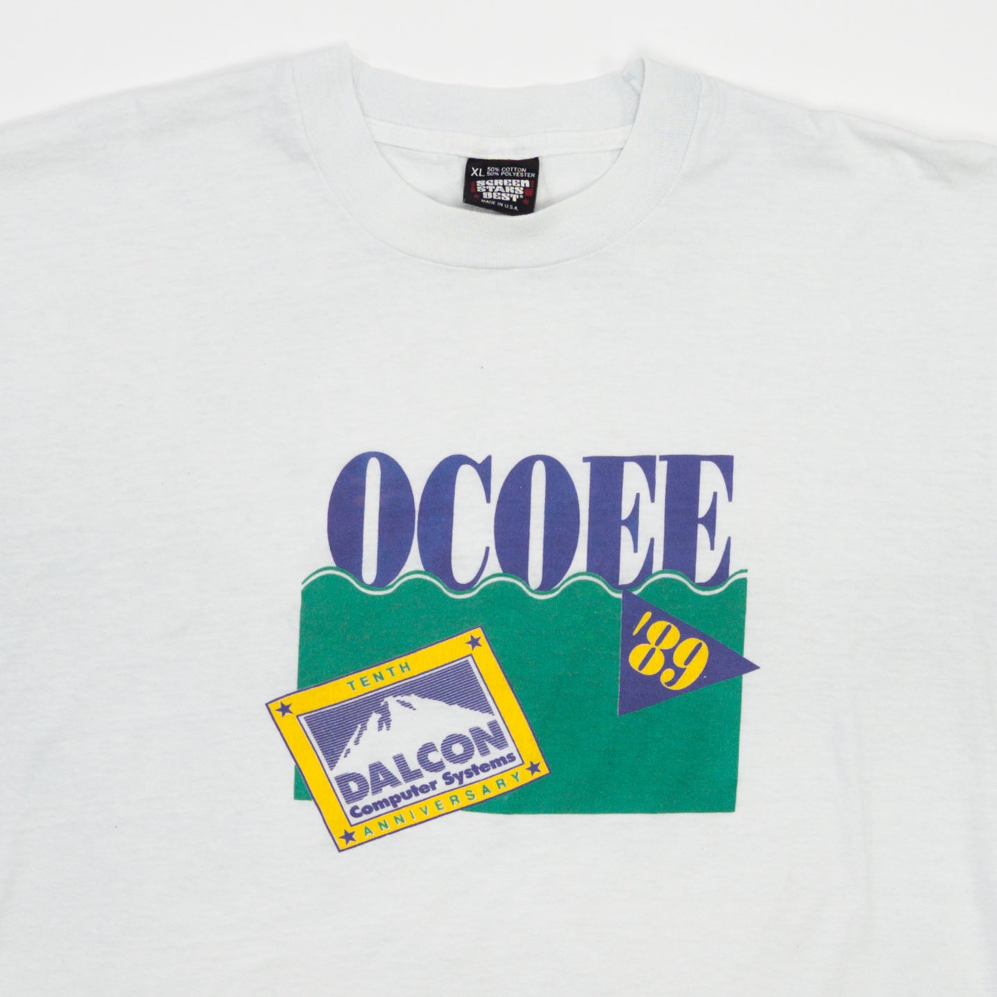 Vintage '89 OCOEE Dalcon Systems Single Stitch Tee (M)