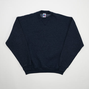 Vintage Washed Dark Blue Russell Athletic Crewneck (S) | Rebalance Vintage.