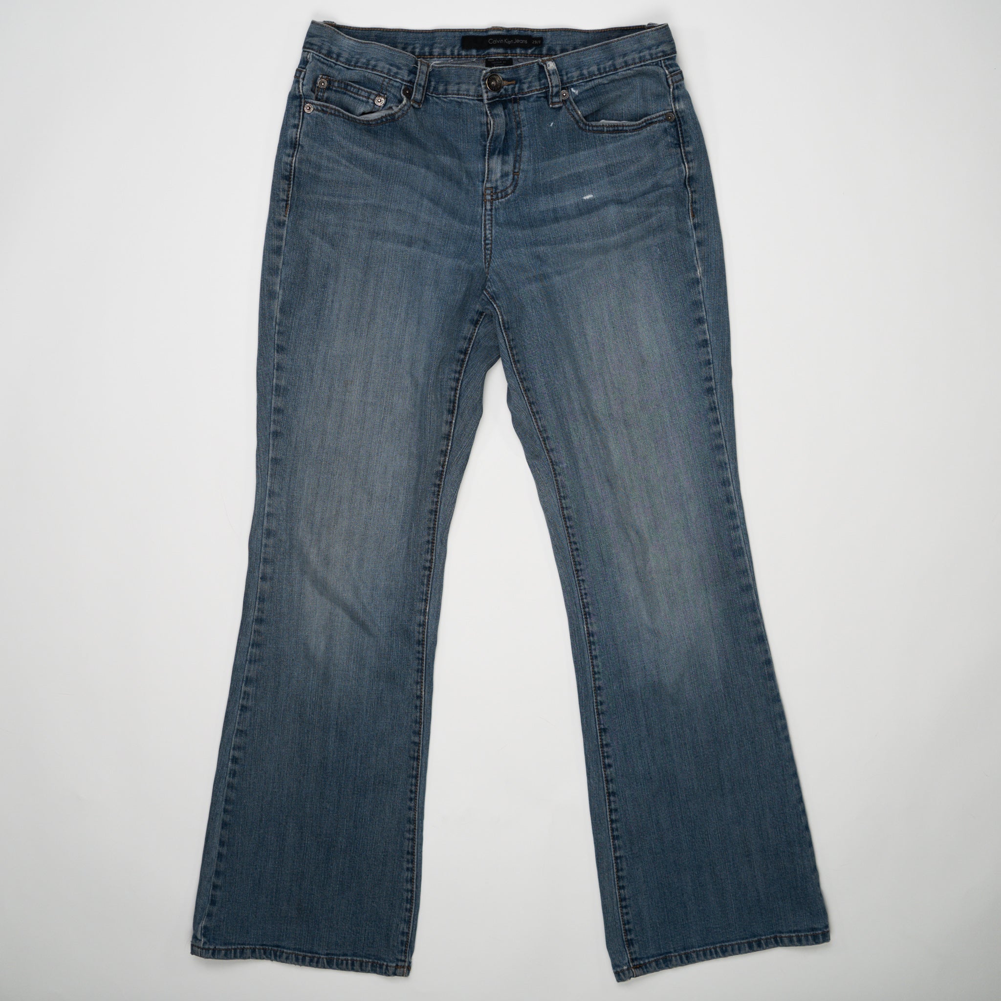 Vintage Calvin Klein Bell Bottom Jeans (30 x 30) | Rebalance Vintage.