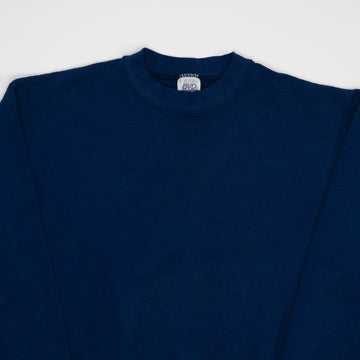 Vintage 90s Blank Royal Blue Crewneck (M) | Rebalance Vintage.