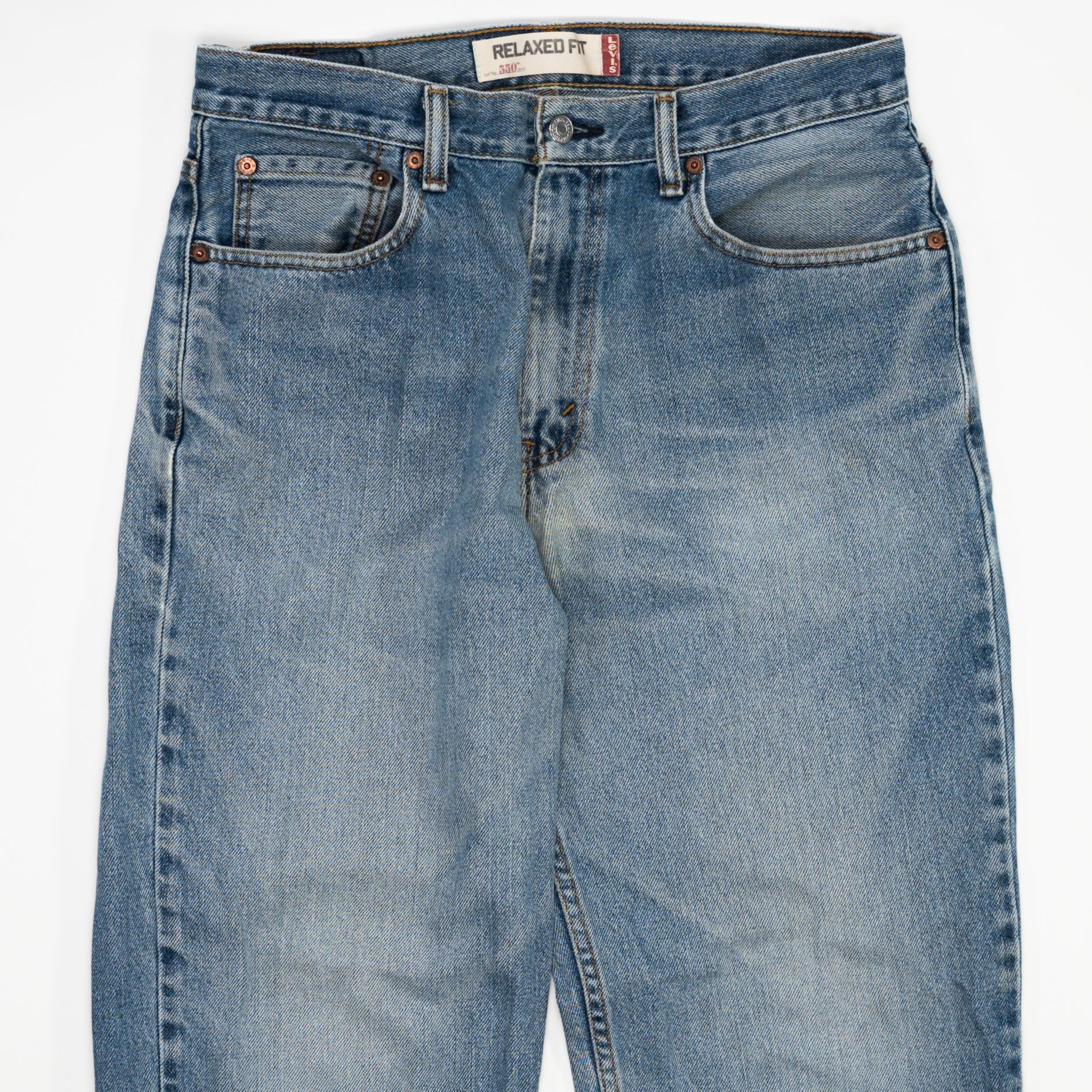 Vintage Blue Levi 550 Jeans (33 x 32) | Rebalance Vintage.
