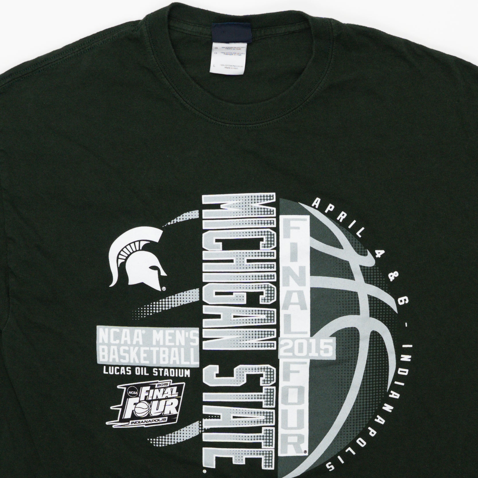 '15 Green Michigan State Final Four Tee (M) | Rebalance Vintage.