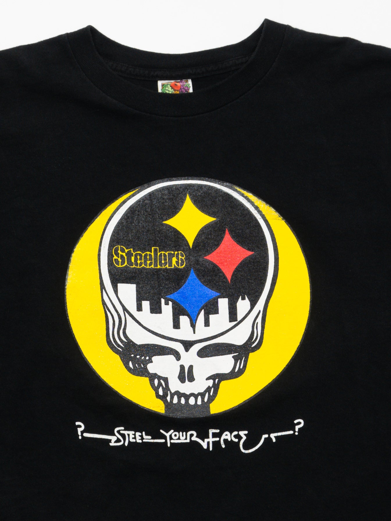 Vintage 90s Steelers Grateful Dead 'Steel Your Face' Long Sleeve (L)