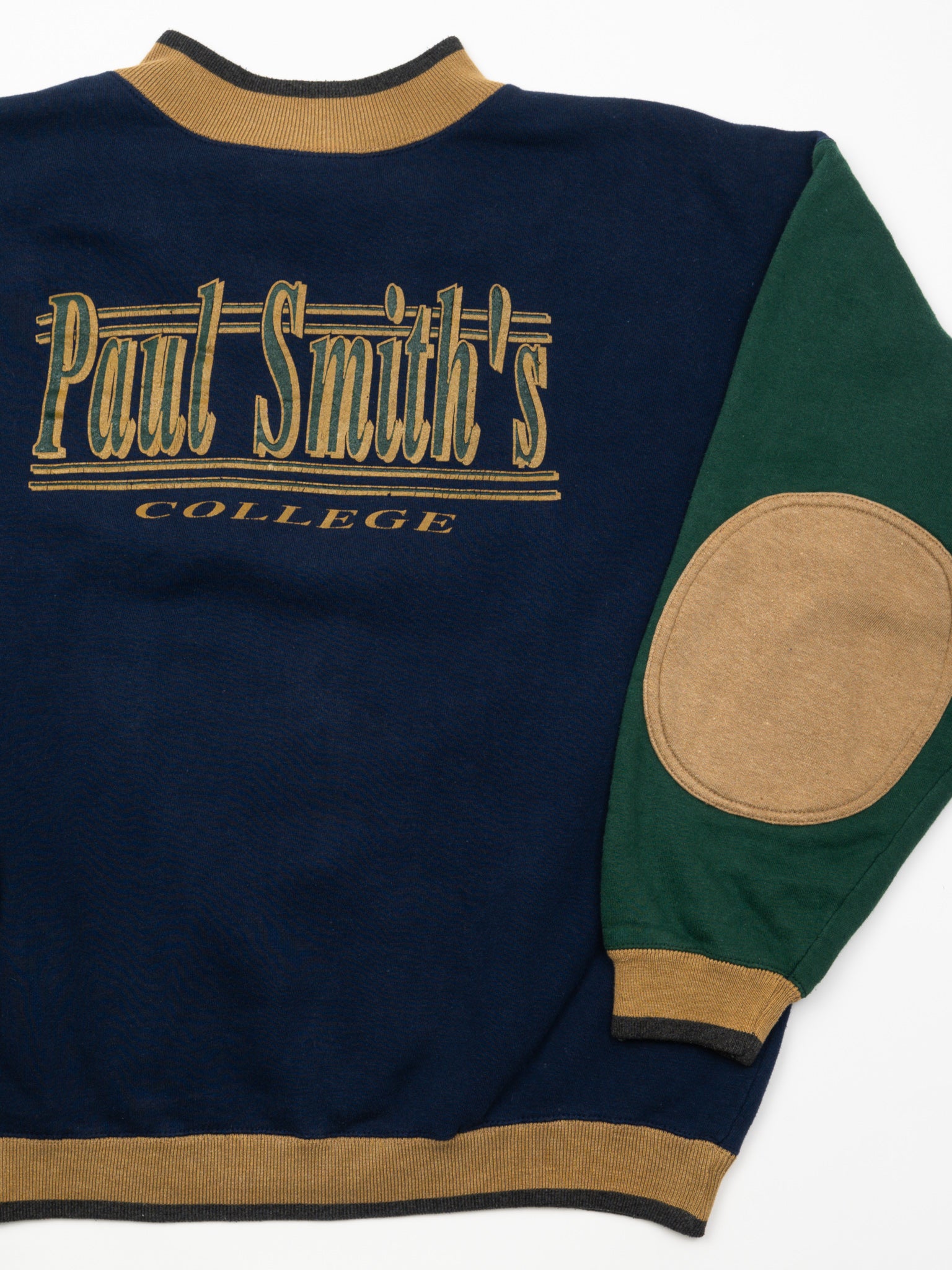 Vintage 90s Tricolor Paul Smith College (XL) Rebalance Vintage