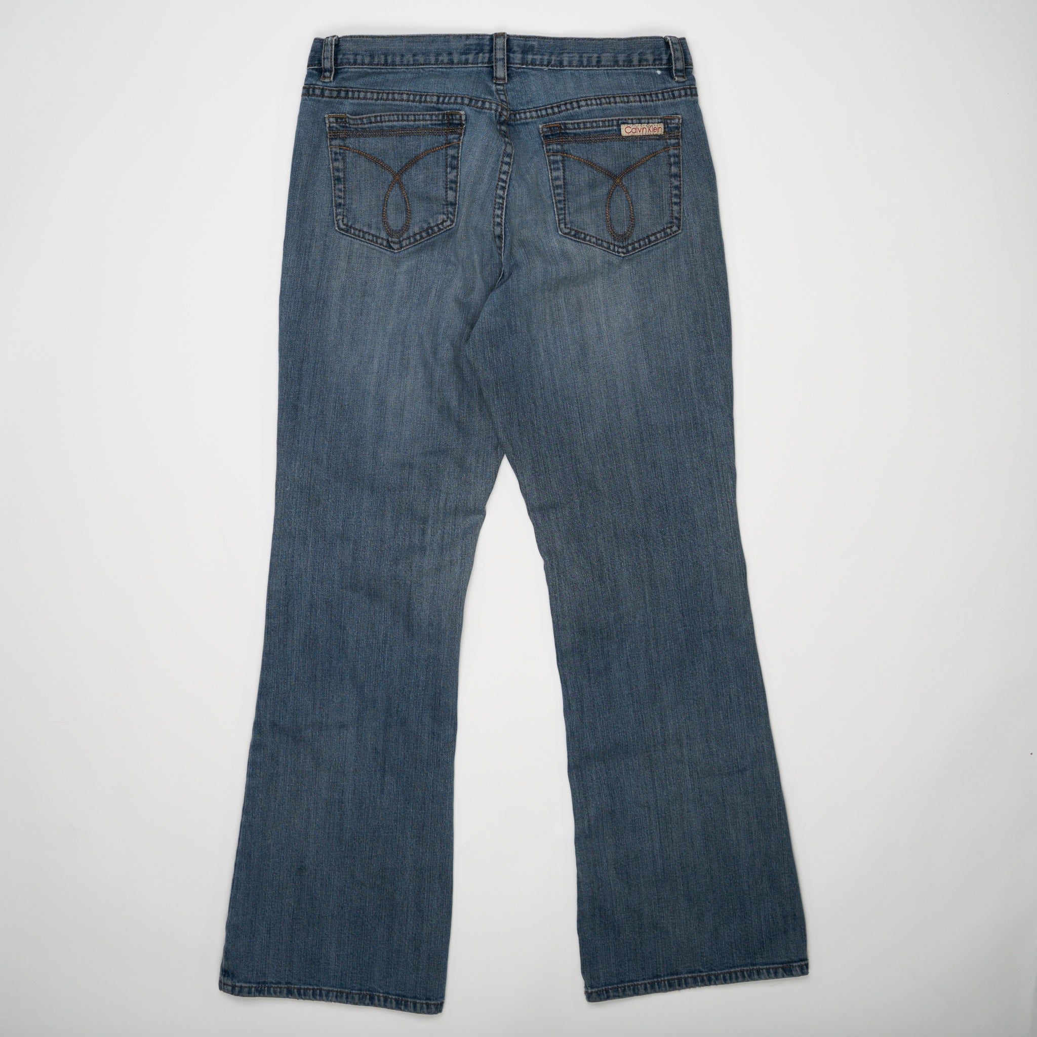 Vintage Calvin Klein Bell Bottom Jeans (30 x 30) | Rebalance Vintage.