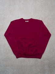 Vintage 90s Dark Pink Lee Heavy Weight Crewneck (S/M)