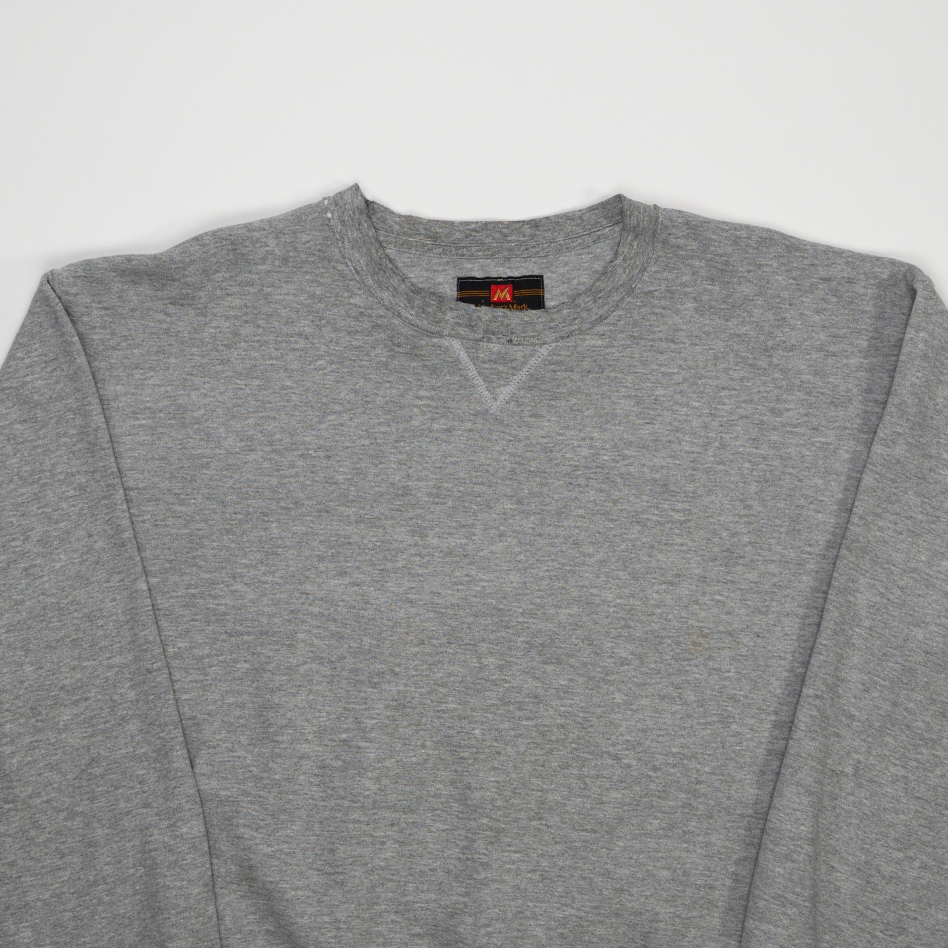 Vintage Grey Members Mark x Russell Athletics Crewneck (L/XL) | Rebalance Vintage.