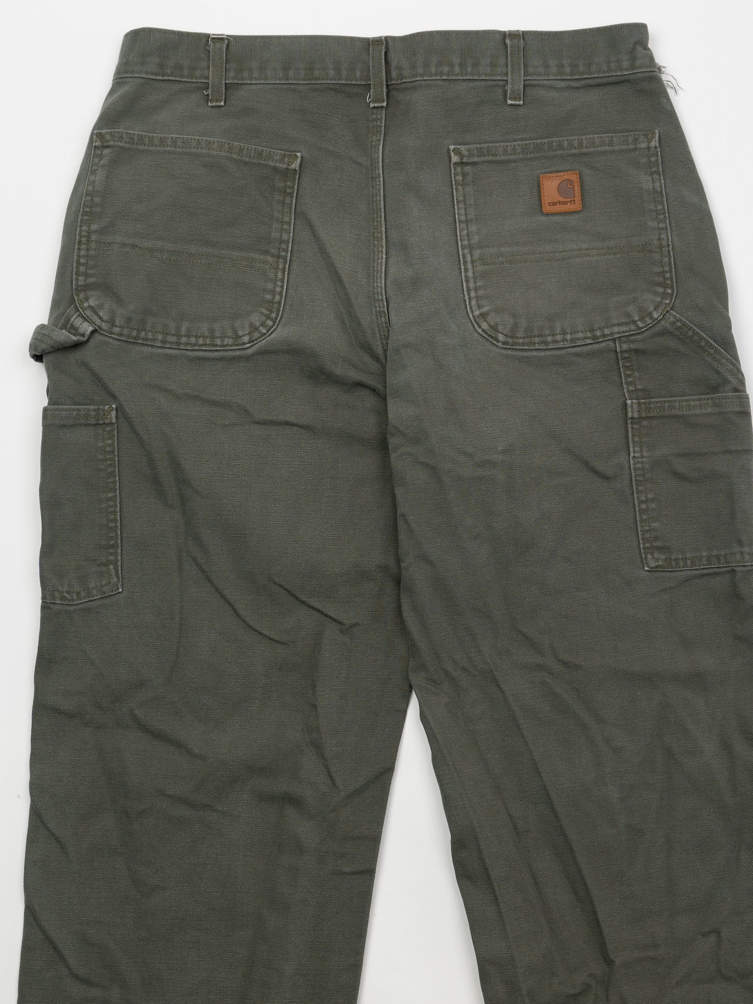 Vintage Army Green Carhartt Cargo Pants (36 x 32)