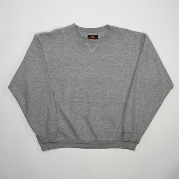 Vintage Grey Members Mark x Russell Athletics Crewneck (L/XL) | Rebalance Vintage.