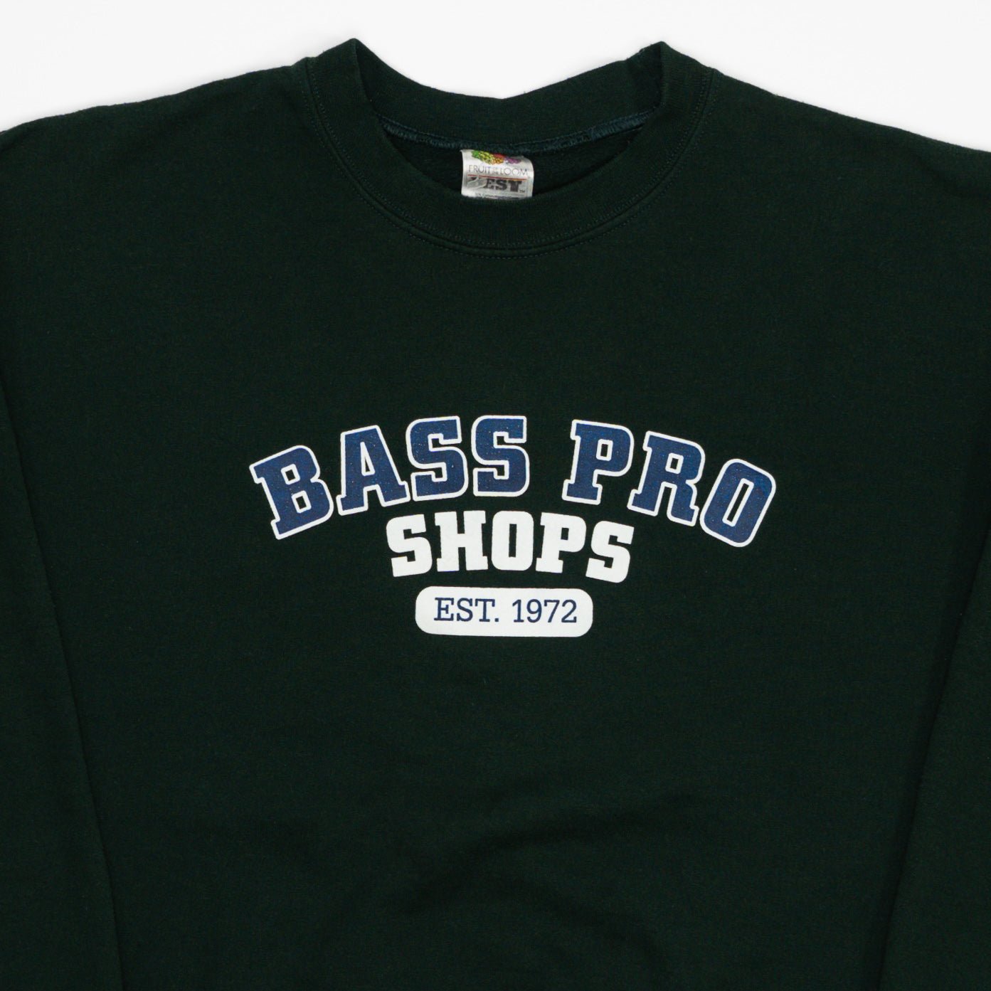 Vintage Green Bass Pro Shops Crewneck | Rebalance Vintage.