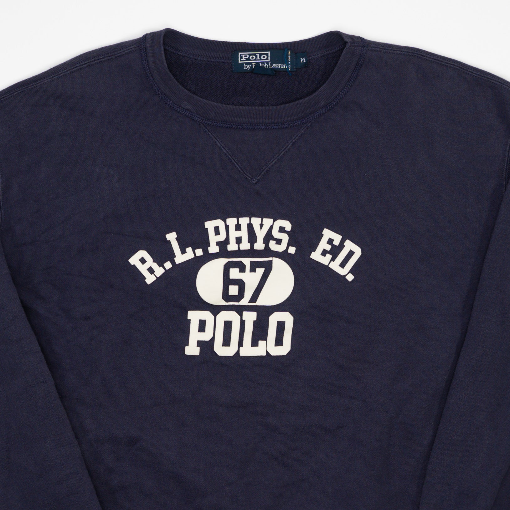 Vintage 90s Ralph Lauren Phys ED. Polo Crewneck (M/L)