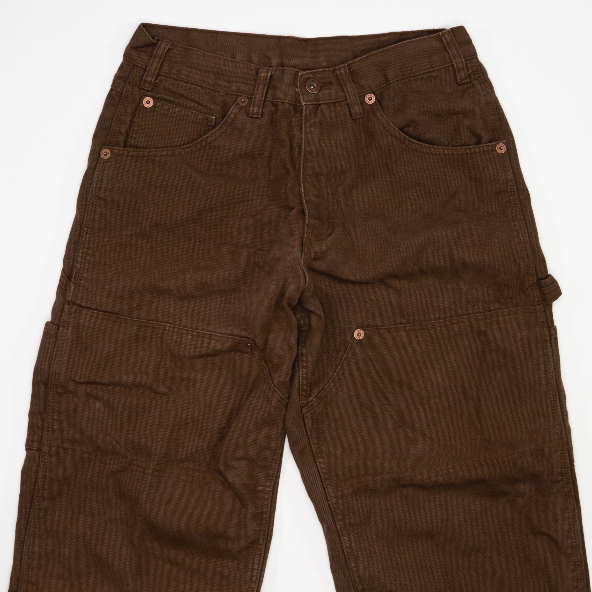 Vintage Brown Dickies Double Knee Workwear Pants (32 x 34)