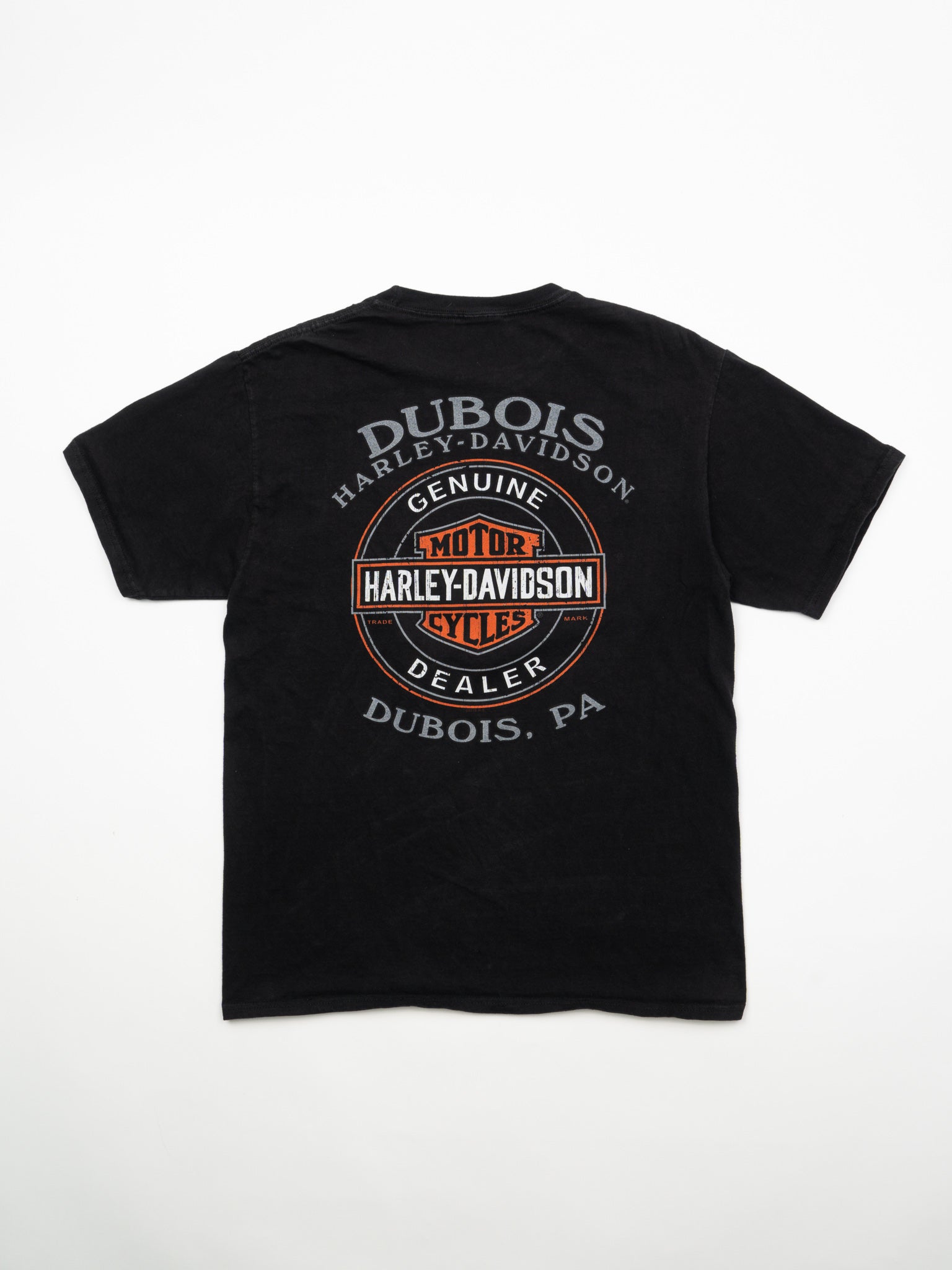 Vintage Black Harley Davidson Attitude Dubois Tee (S/M)