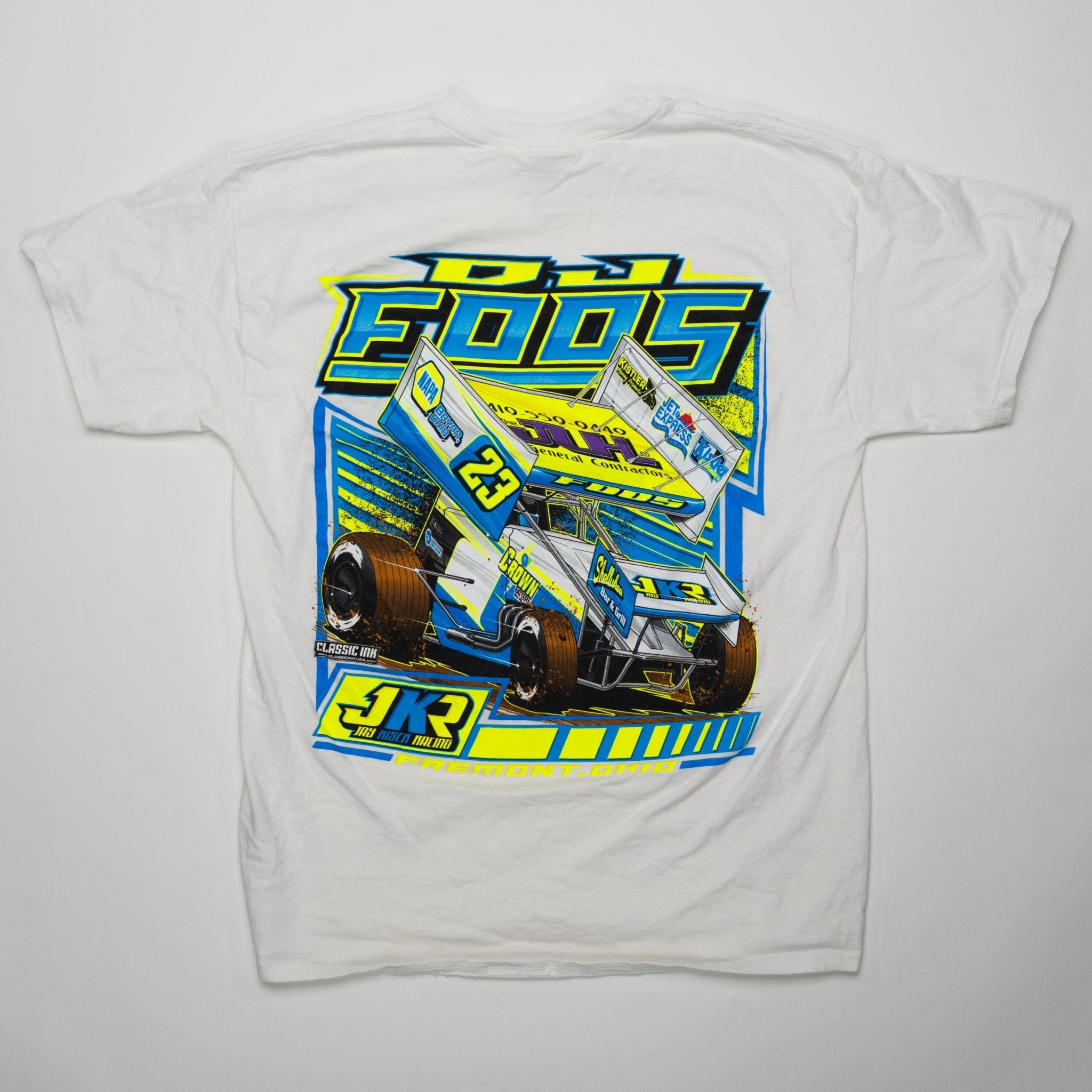 OJ Kiser 23 NAPA Racing Tee (M) | Rebalance Vintage.