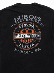 Vintage Black Harley Davidson Attitude Dubois Tee (S/M)