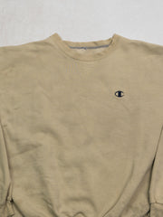 Vintage Light Beige Champion Crewneck (L)