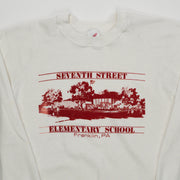 Vintage 80s Seventh Street Elementary School Crewneck (M)