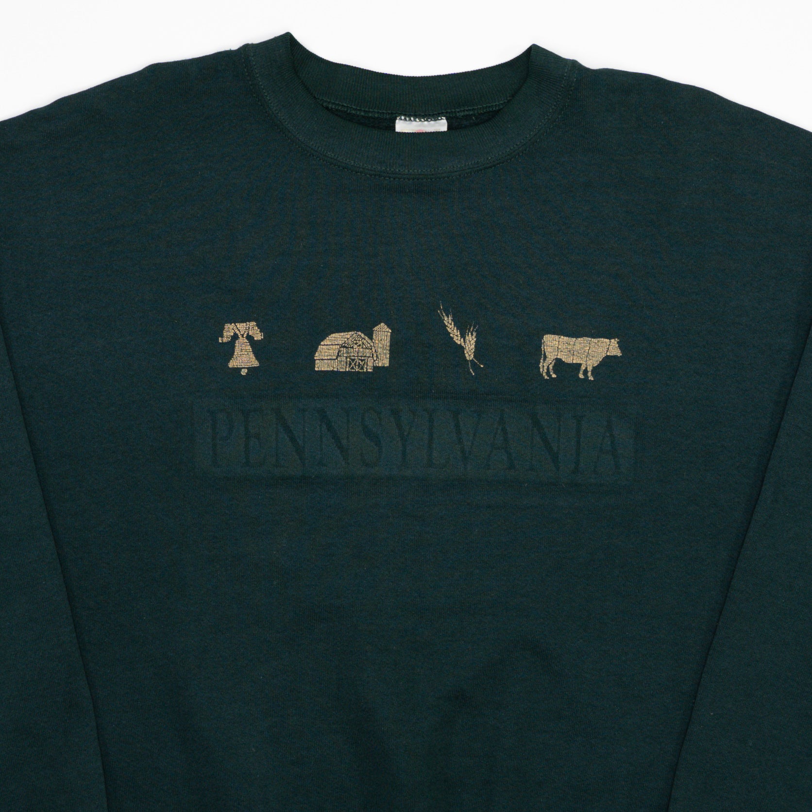 Vintage 90s Green Pennslyvania Farm Crewneck (L)