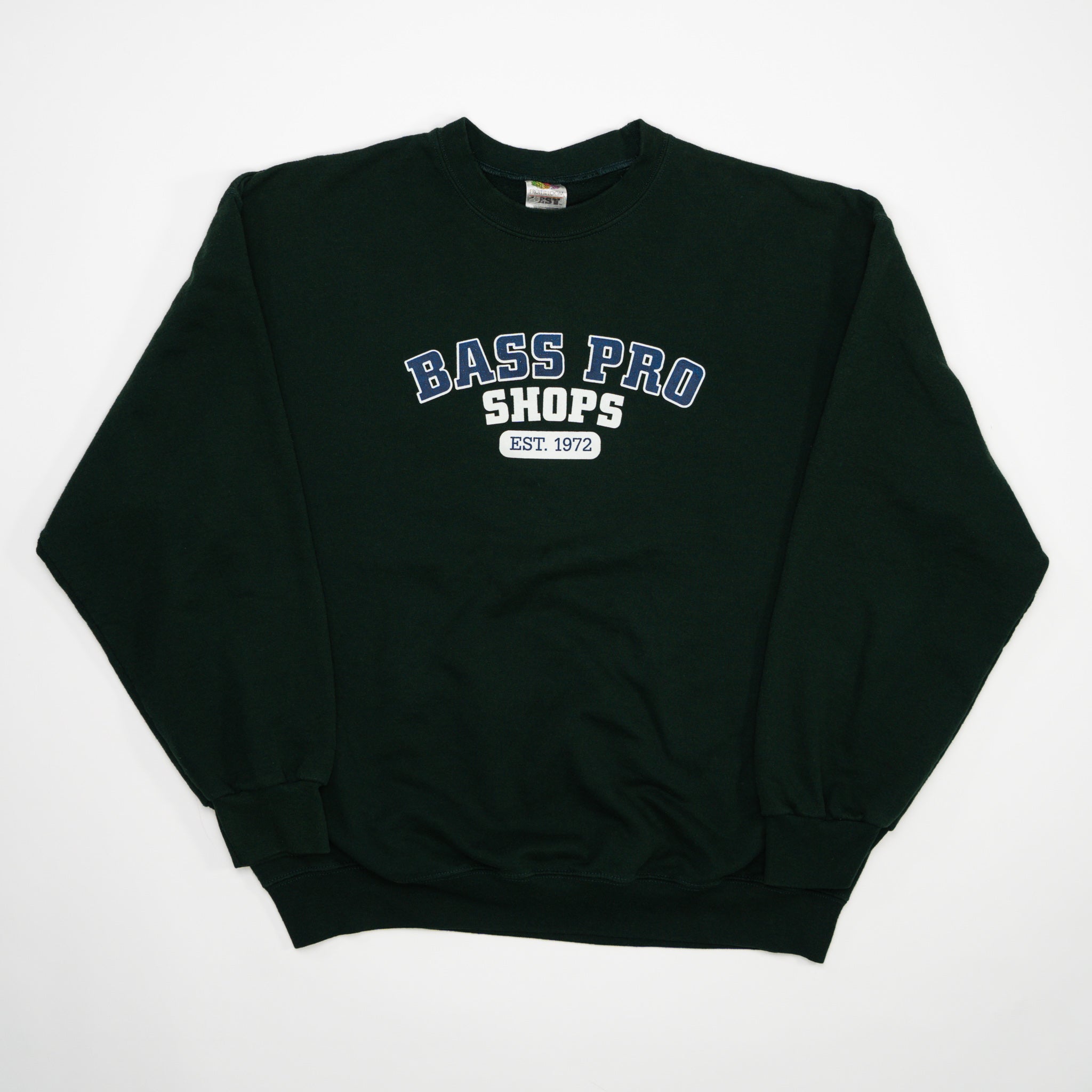 Vintage Green Bass Pro Shops Crewneck | Rebalance Vintage.
