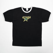 Vintage 90s Dallas Stars Ringer Tee (M/L)