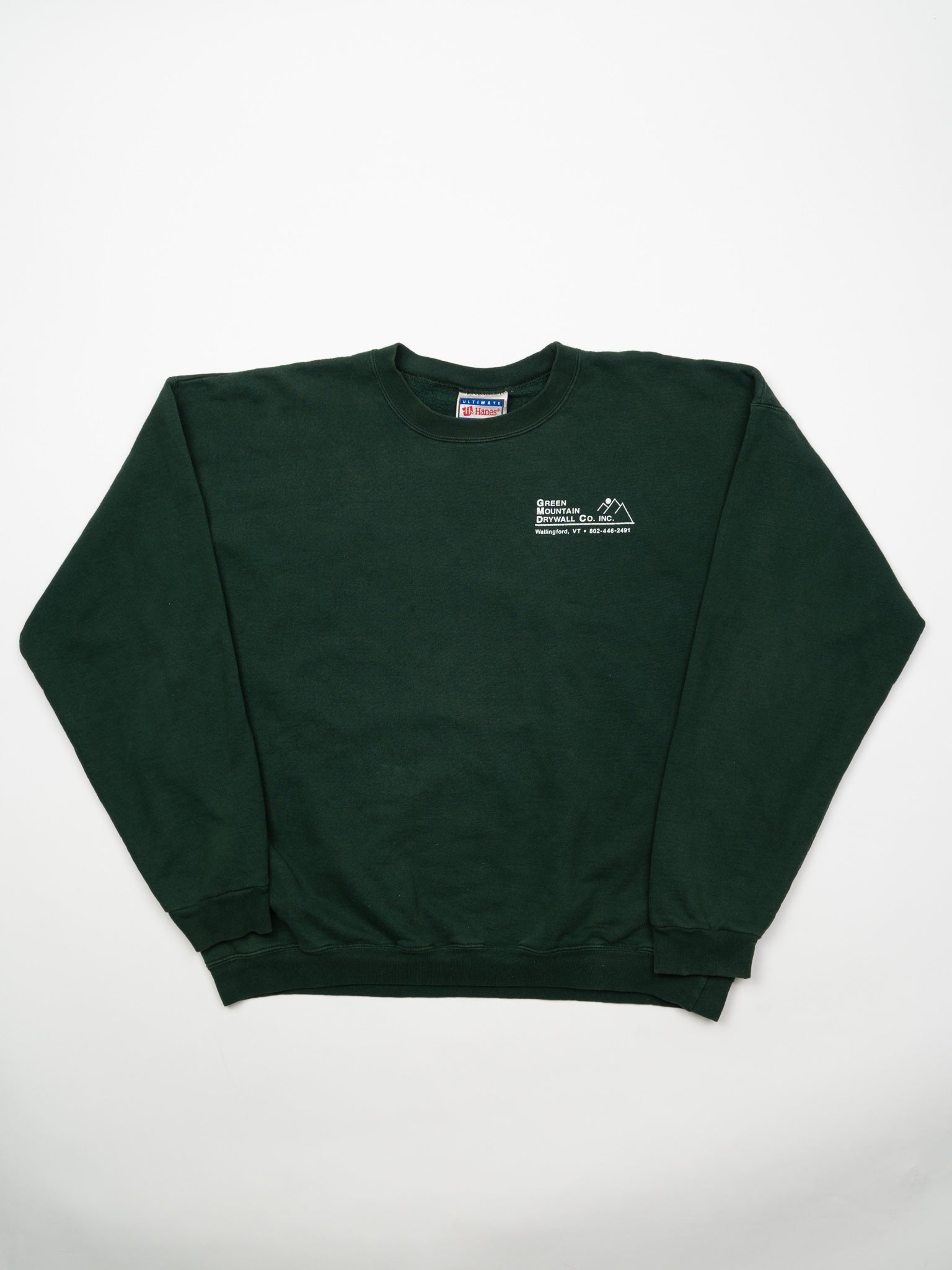 Vintage 90s Green Mountain Drywall Co Crewneck (L)