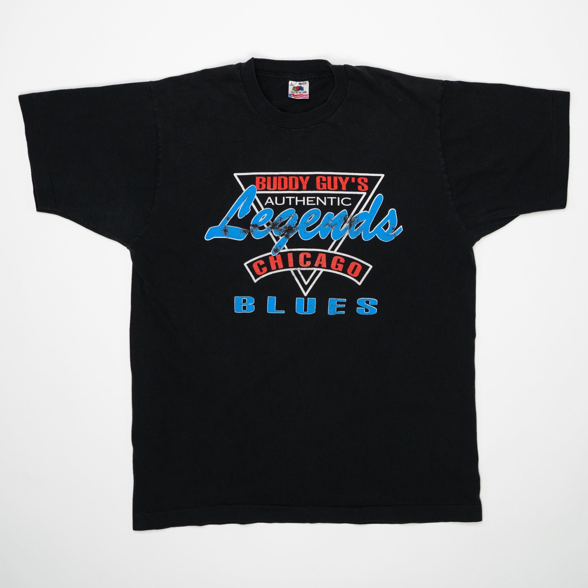 Vintage 90s Buddy Guy's Chicago Blues Tee (M) | Rebalance Vintage.