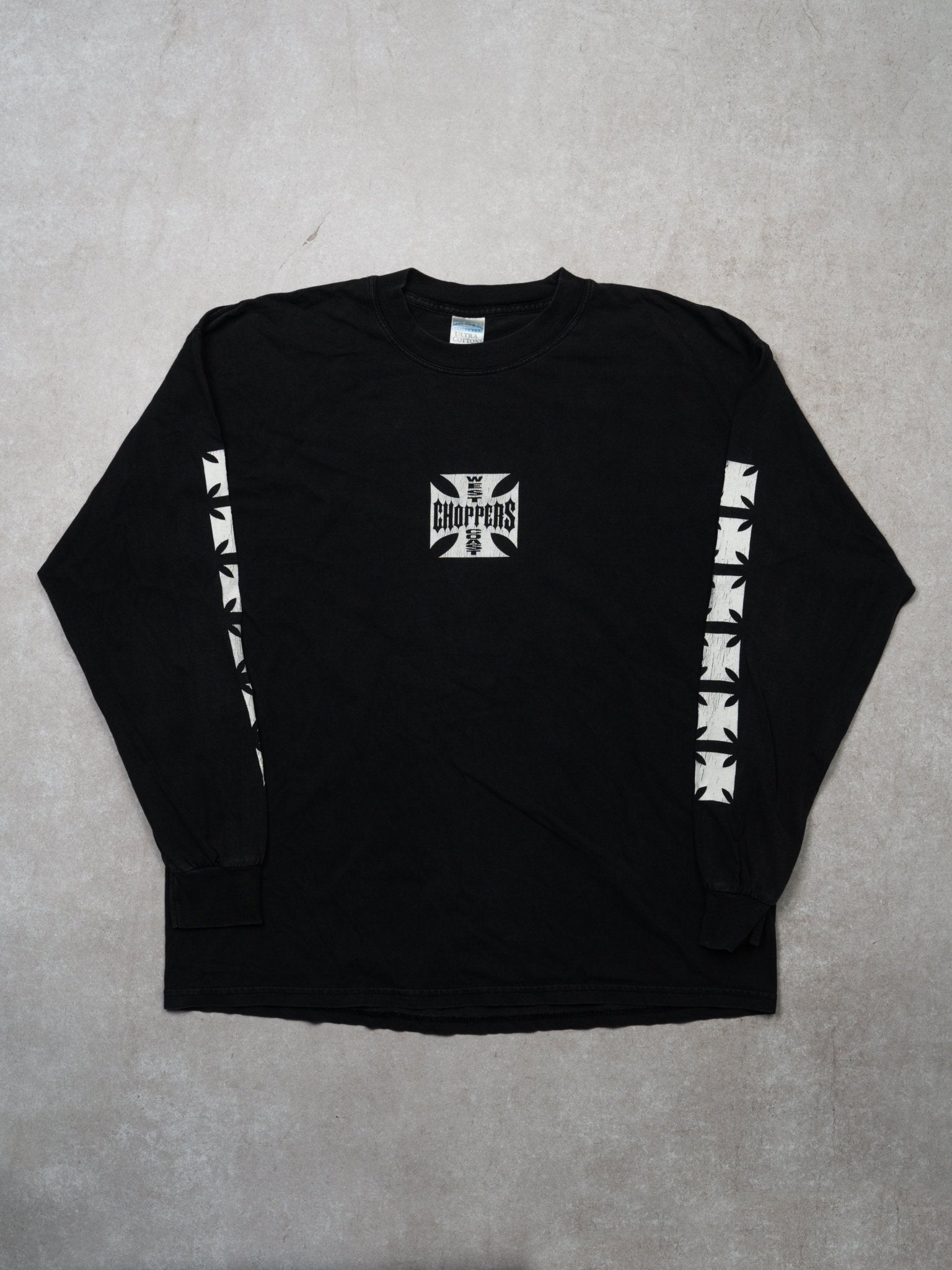 Vintage Black West Coast Choppers CA Long Sleeve