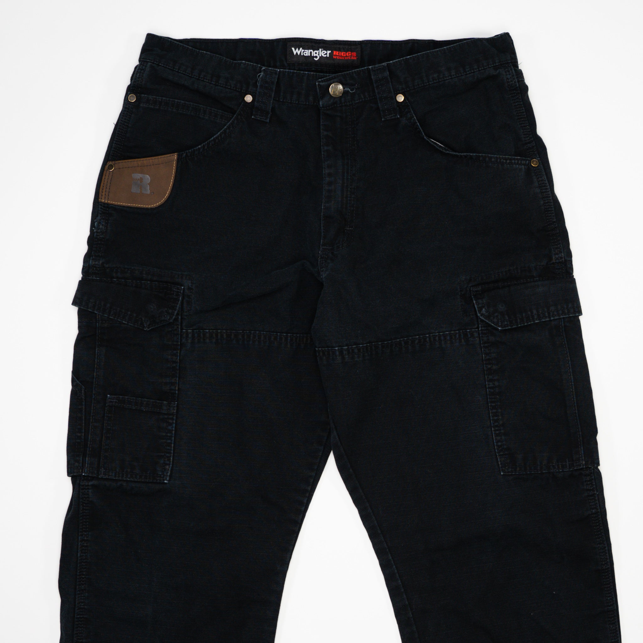 Vintage Black Wrangler Riggs Workwear Pants (34 x 30)
