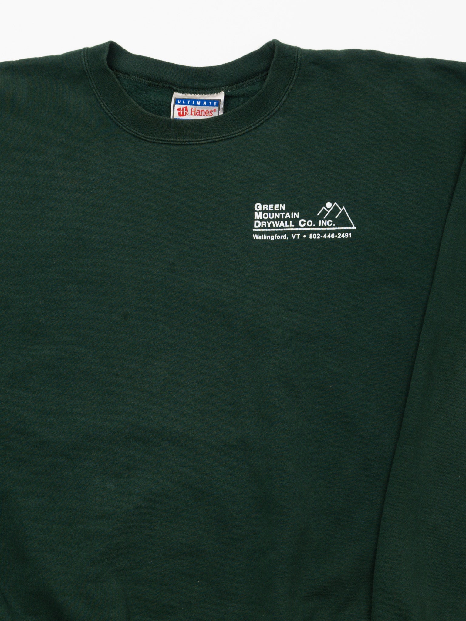 Vintage 90s Green Mountain Drywall Co Crewneck (L)