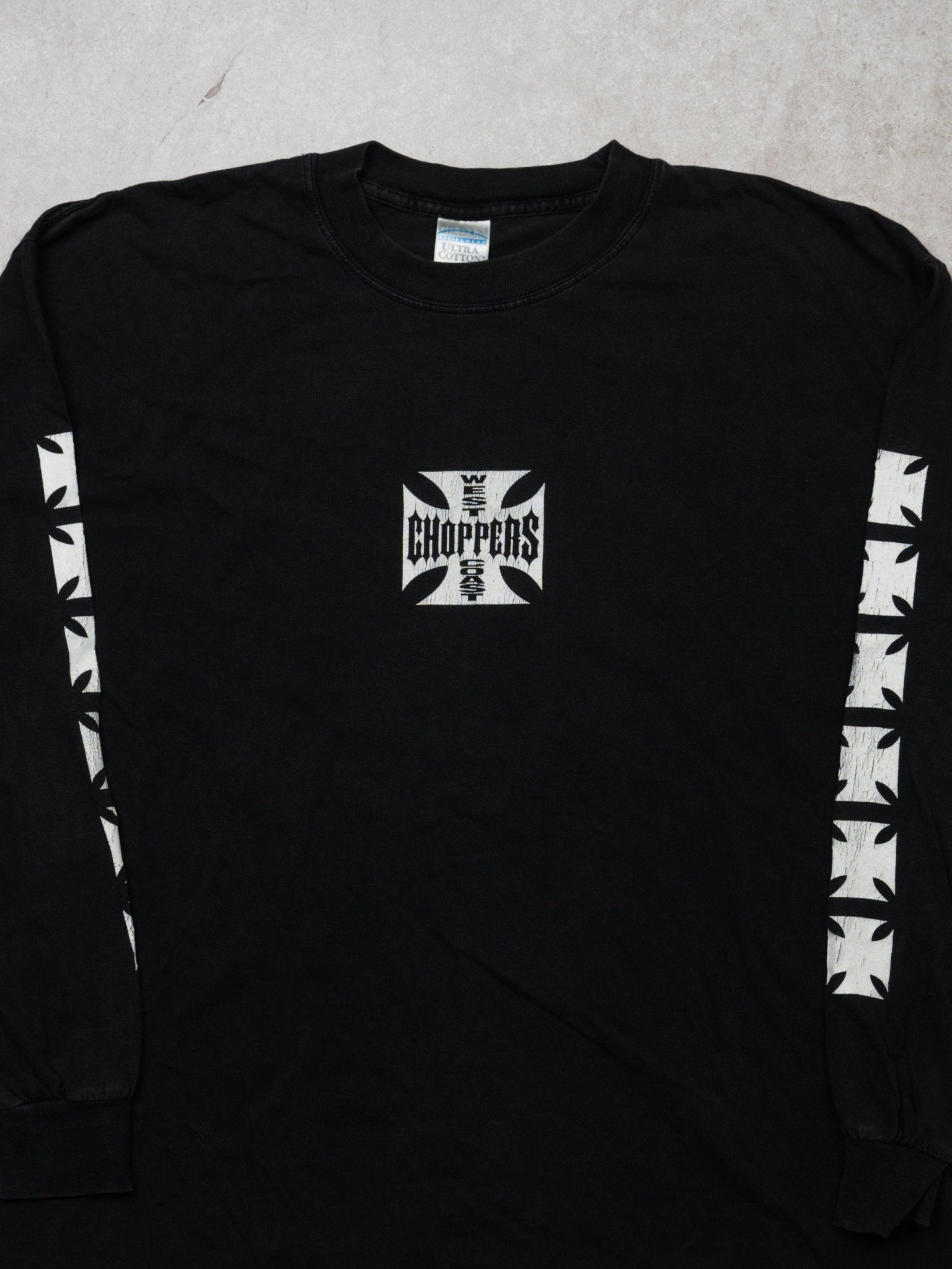 Vintage Black West Coast Choppers CA Long Sleeve