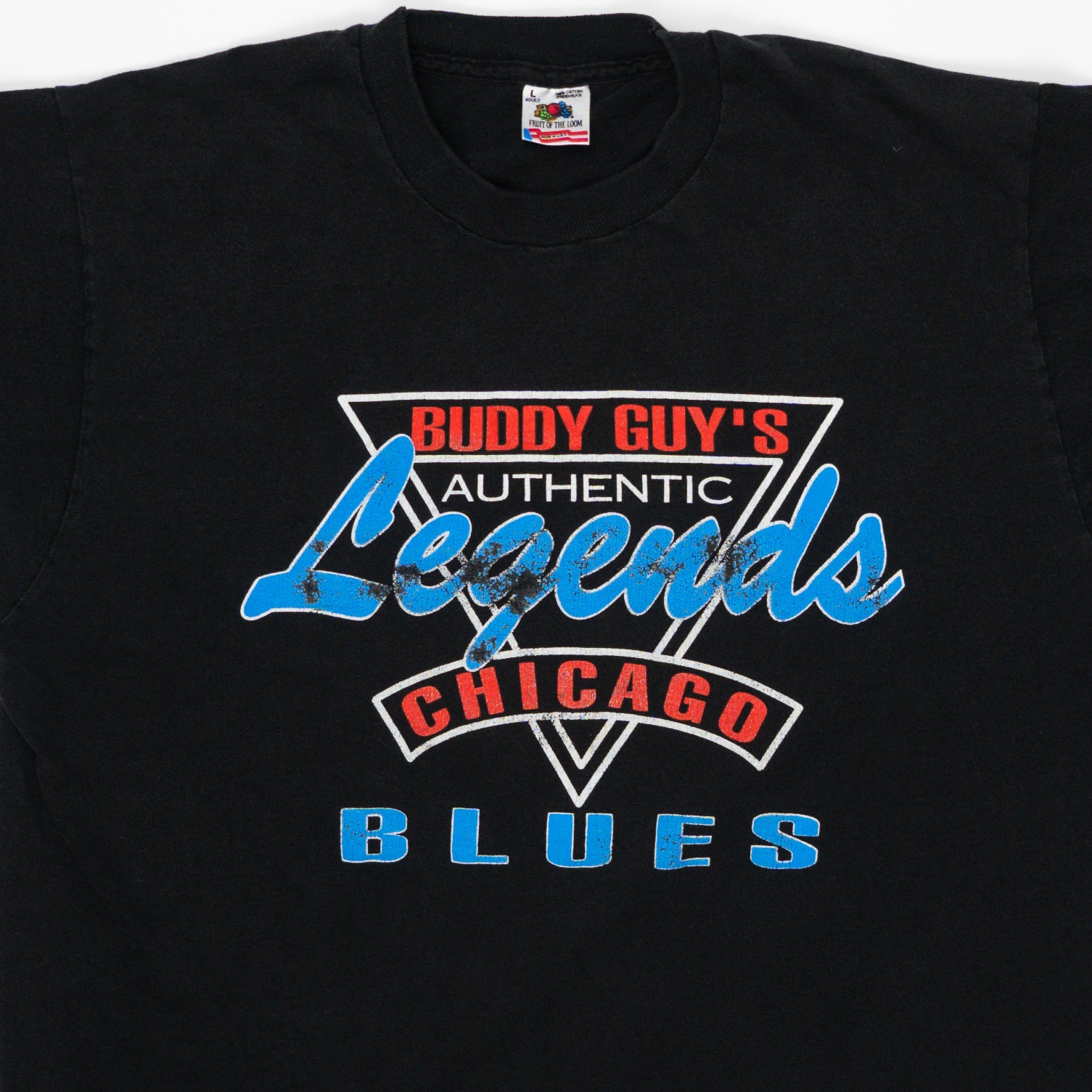 Vintage 90s Buddy Guy's Chicago Blues Tee (M) | Rebalance Vintage.