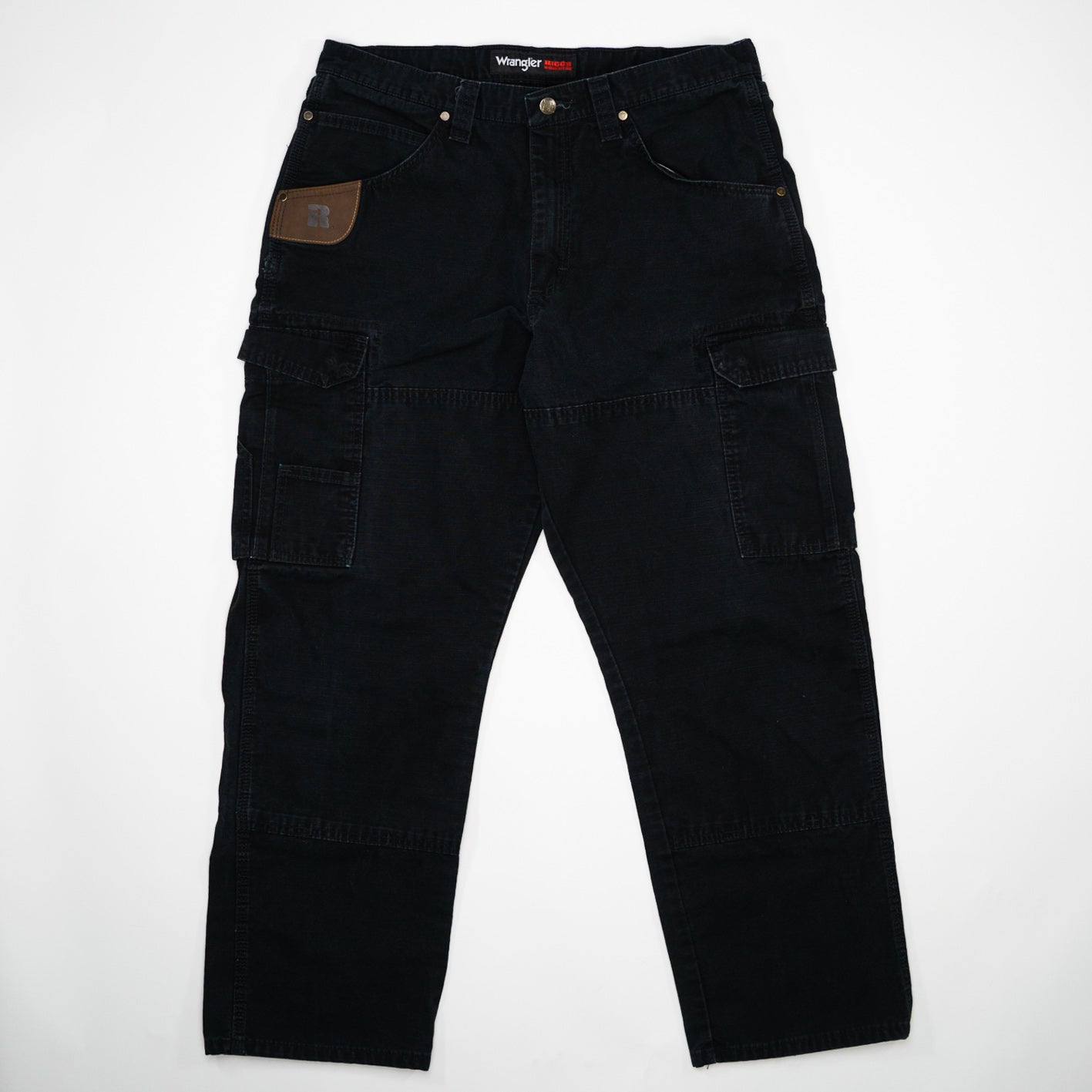 Vintage Black Wrangler Riggs Workwear Pants (34 x 30)