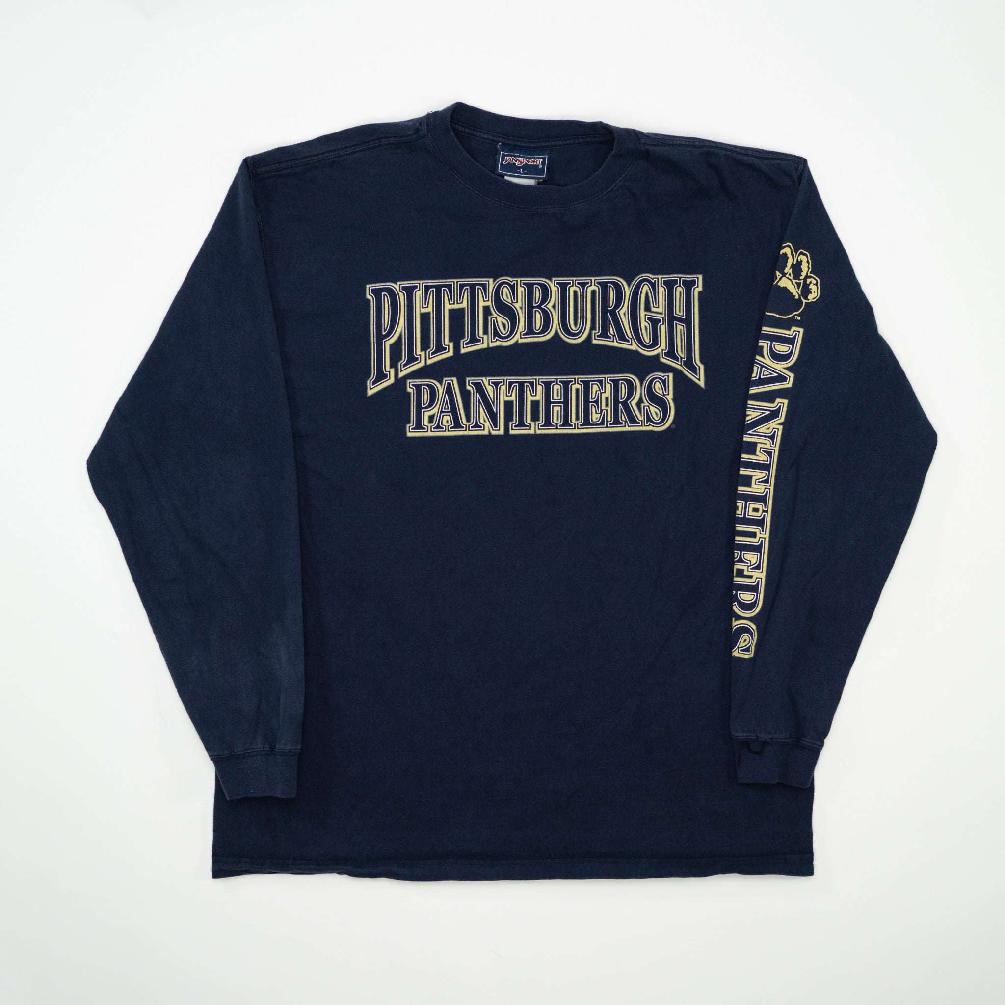 Vintage Dark Navy Pittsburgh Panthers x Jansport Long Sleeve (M/L)
