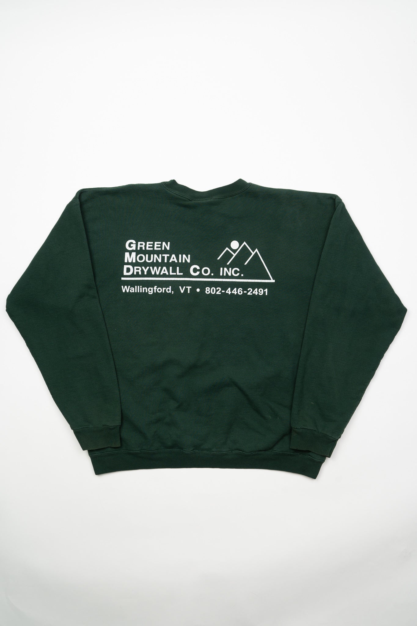 Vintage 90s Green Mountain Drywall Co Crewneck (L)