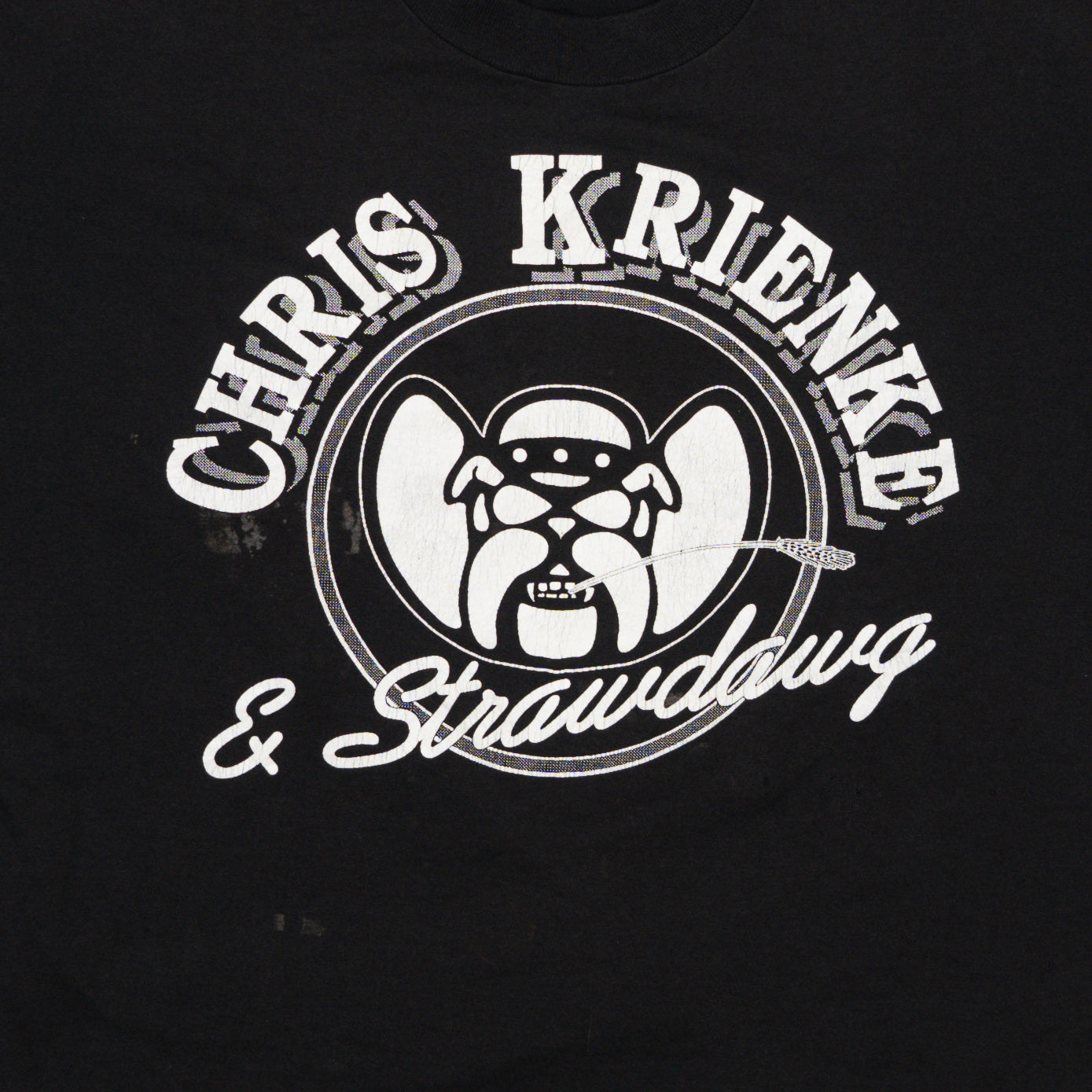 Vintage 90s Chris Krienke & Strawdaug Tee (L) | Rebalance Vintage.