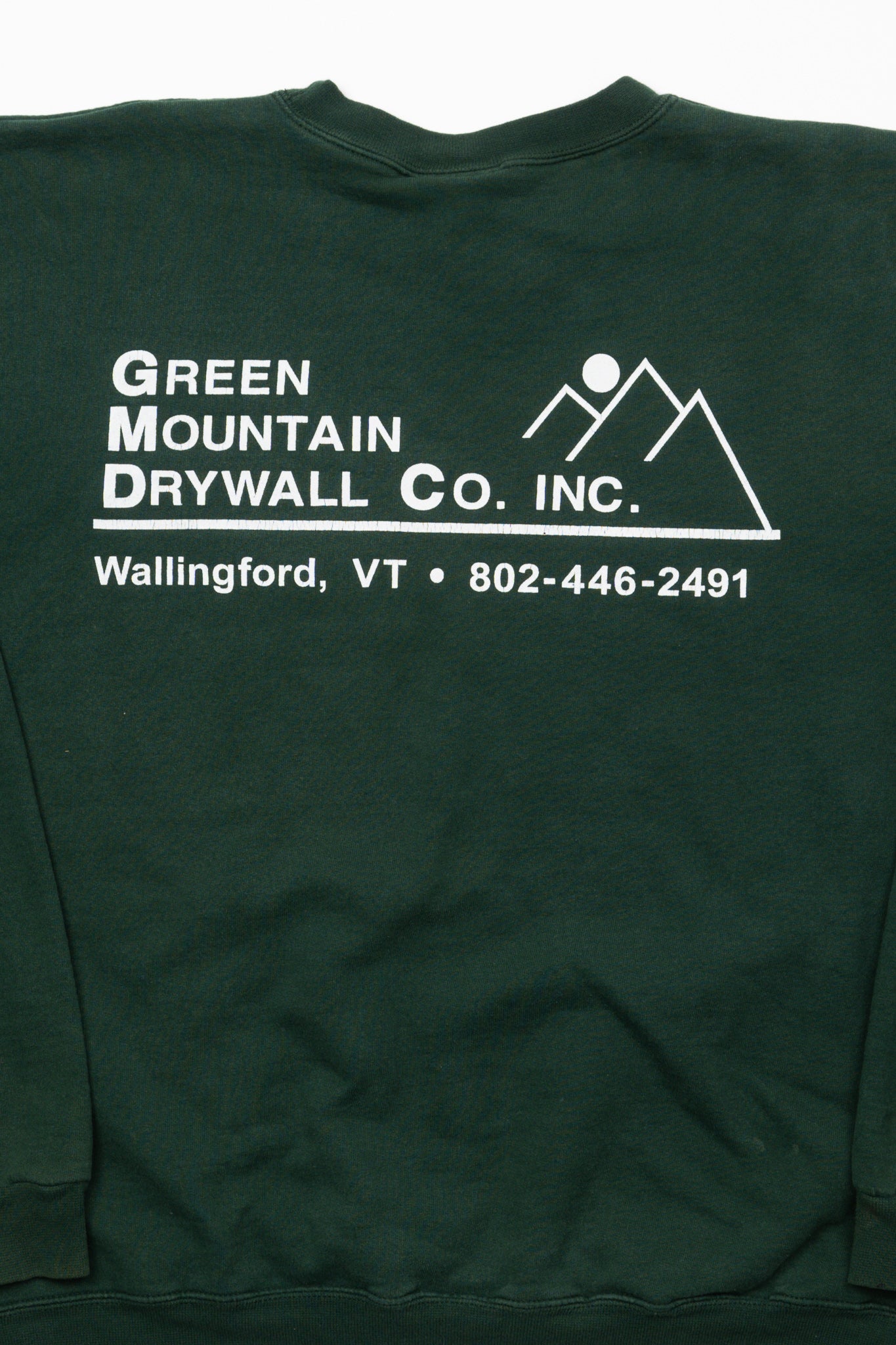 Vintage 90s Green Mountain Drywall Co Crewneck (L)