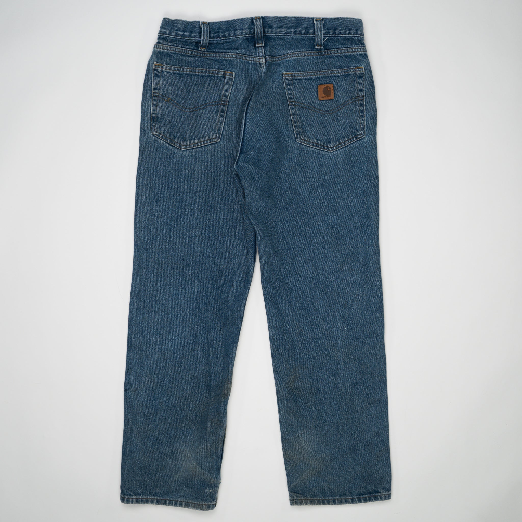 Vintage Blue Workwear Carhartt Jeans (34 x 30) | Rebalance Vintage.