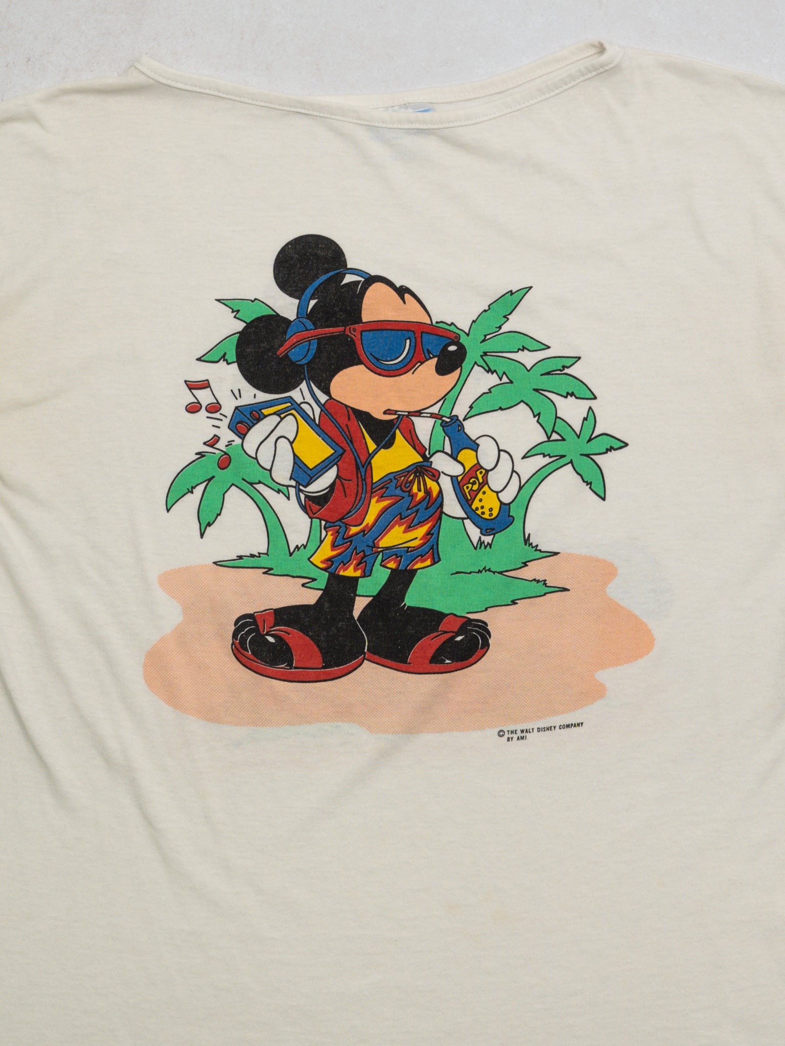 Vintage 80s Mickey Mouse Vacation Tank (M)